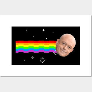 Ross Kemp Nyan Cat Posters and Art